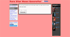 Desktop Screenshot of pr0nname.com